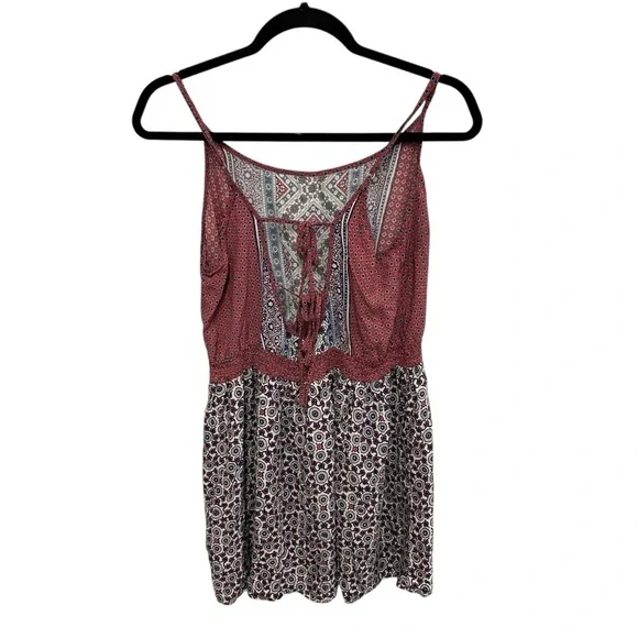 Aeropostale Bethany Mota boho mini dress XL festival hippie summer beach - Picture 8 of 15